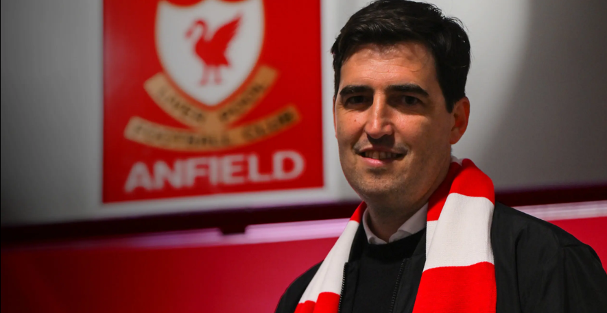 Andoni Iraola, resmi menjadi Manajer Liverpool.