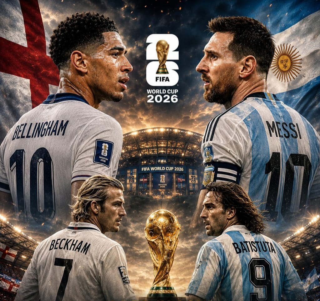 Inggris vs Argentina di Semifinal Piala Dunia 2026 akan menghadirkan seteru klasik. Siapa yang akan bertemu Spanyol di final?