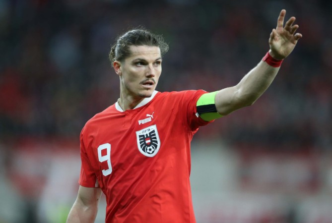 Marcel Sabitzer masih menjadi andalan lini depan Austria saat menghadapi Spanyol di babak 32 besar Piala Dunia, Jumat (3/7/2026)