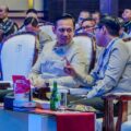 Menteri Koordinator Bidang Infrastruktur dan Pembangunan Kewilayahan Agus Harimurti Yudhoyono (AHY) resmi menutup Rapat Kerja Nasional (Rakernas) XVIII Asosiasi Pemerintah Kota Seluruh Indonesia (APEKSI) 2026 di Grand City Hall Medan, Kamis (2/7/2026).
