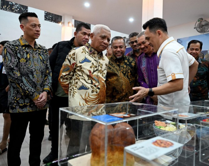Wagubsu Surya di sela sela pembukaan PRSU ke-50