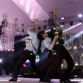 Penampilan Grup Band Changcuters di acara Pesona Colorful Medan