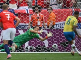 Norwegia Menang Dramatis! Dua Gol Haaland Pulangkan Brasil Lebih Cepat