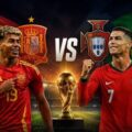 Timnas Spanyol dan Portugal akan tampil habis habisan di babak 16 besar Piala Dunia 2026 yang berlangsung di Stadion Dallas, Selasa (7/7/2026).