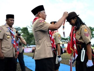 Buka Jambore Daerah XI Sumut, Wagub Surya Minta Pramuka Jadi Generasi Pembawa Solusi