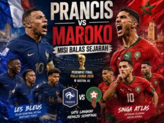 Maroko vs Prancis! Tuntaskan Dendam atau Luka Semakin Dalam