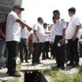 Bupati Deli Serdang, Asri Ludin Tambunan, meninjau sejumlah proyek infrastruktur di Kecamatan Tanjung Morawa dan Lubuk Pakam, Rabu (8/7/2026).