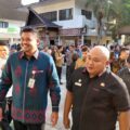 Gubernur Sumatera Utara Bobby Nasution mengapresiasi penampilan Paviliun Kabupaten Deli Serdang pada Pekan Raya Sumatera Utara (PRSU) ke-50 yang berlangsung di Arena PRSU, Jalan Gatot Subroto, Medan, Kamis (9/7/2026).