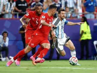 Argentina Lolos Dramatis, Swiss Tumbang di Extra Time
