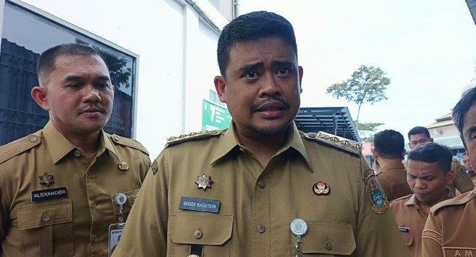Gubernur Sumatera Utara (Sumut) Muhammad Bobby Afif Nasution