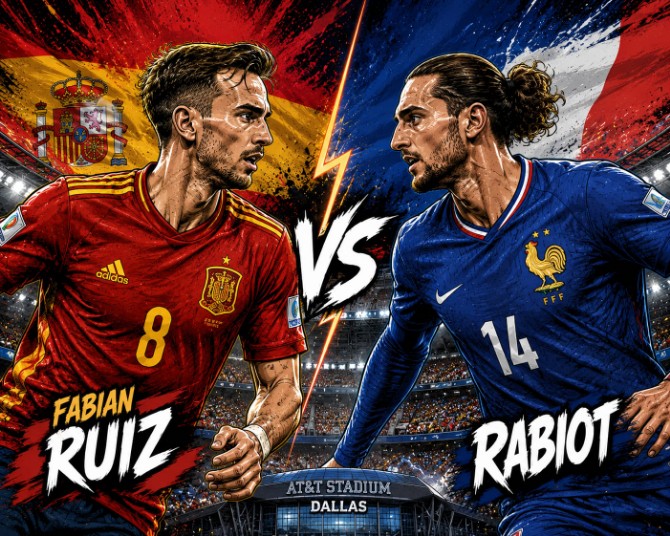 Semifinal Piala Dunia 2026 menghadirkan laga sarat gengsi antara Prancis dan Spanyol di Stadion Dallas, Rabu (15/7/2026).
