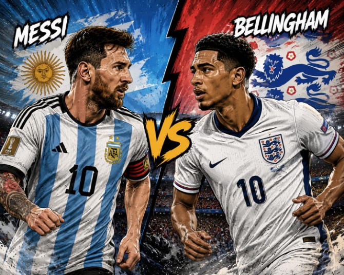 Semifinal Piala Dunia 2026 mempertemukan dua kekuatan besar sepak bola dunia, Inggris dan Argentina, di Stadion Atlanta, Kamis (16/7/2026).