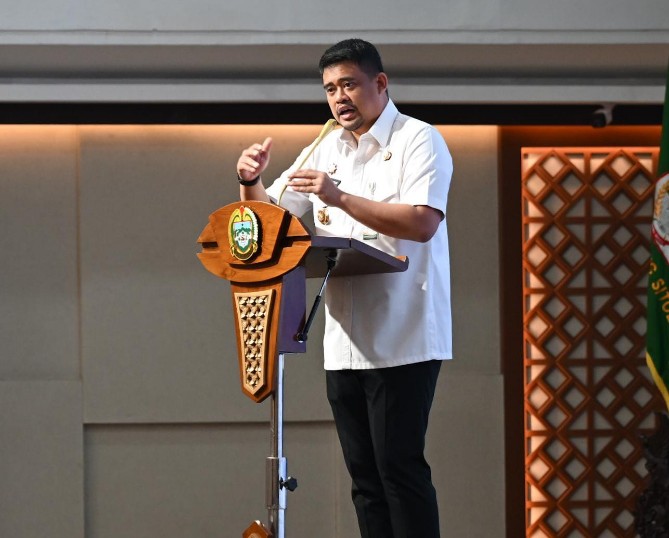 Gubernur Sumatera Utara (Sumut) Muhammad Bobby Afif Nasution