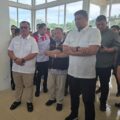 Gubernur Sumut Bobby Afif Nasution didampingi Wali Kota Gunung Sitoli Sowa'a Laoly meninjau Pelabuhan Roro di Gunung Sitoli, Kamis (16/7/2026). Foto; Reza Sahab/kaldera.id