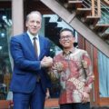 Wakil Wali Kota Medan Zakiyuddin Harahap menerima kunjungan kehormatan Duta Besar Prancis untuk Indonesia, Fabien Penone, di Rumah Dinas Wakil Wali Kota Medan, Jalan Gurila, Kamis (16/7/2026).