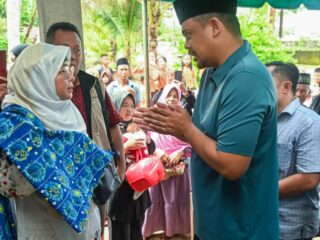 Anak Yatim Nias Selatan Dikuliahkan Bobby Nasution di Medan