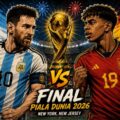 Messi Kejar Gelar Kedua, Spanyol Bidik Takhta Dunia