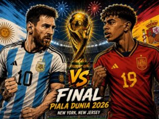 Messi Kejar Gelar Kedua, Spanyol Bidik Takhta Dunia