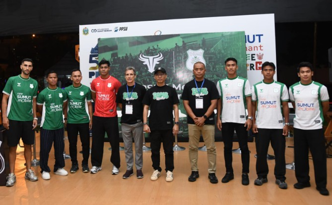 PSMS Medan resmi meluncurkan jersey yang akan digunakan pada ajang Piala Presiden Elite 2026. Peluncuran berlangsung meriah di Arena Pekan Raya Sumatera Utara (PRSU), Jalan Gatot Subroto, Medan, Senin (20/7/2026) malam dan dihadiri ratusan suporter setia Ayam Kinantan.