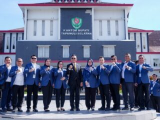Peserta PKN II LAN Kaji Mitigasi Bencana Berbasis Data di Tapsel