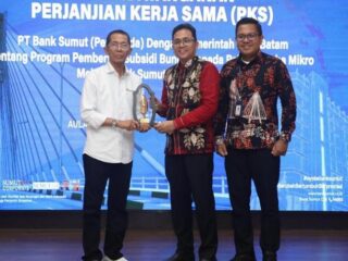 Bank Sumut Jadi Penyalur Kredit Bunga 0 Persen untuk UMKM Batam