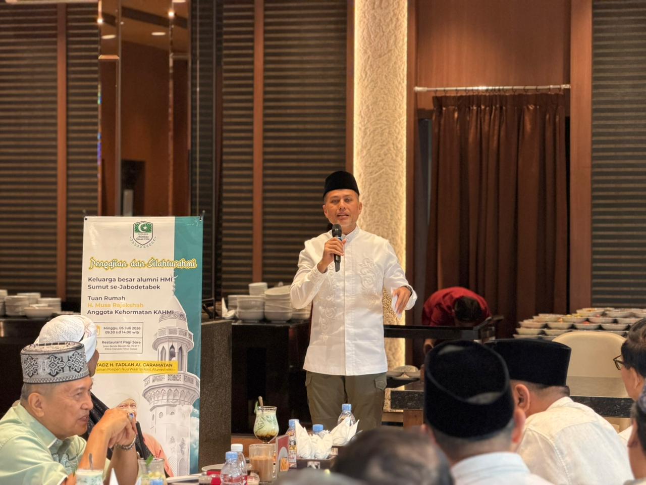 Dr. H. Musa Rajekshah, S.Sos., M.Hum. yang juga Anggota Kehormatan KAHMI.(HO/kaldera)