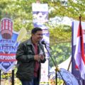Ketua FAJI Medan, Muhammad Fadli, saat pembukaan MRC 2026 di Marelan, Sabtu (29/8/2026).(HO/kaldera)