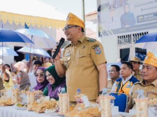 Kawasan Kumuh Desa Percut Disulap Jadi Kampung Stunting