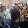 Gubernur Sumut Bobby Afif Nasution saat meninjau RSUD Thomsen di Gunung Sitoli. Foto: Reza Sahab/kaldera.id