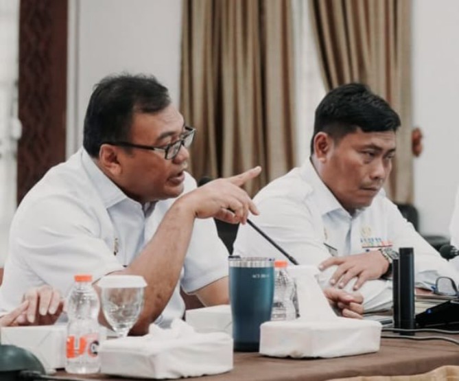 Bupati Deliserdang Asri Ludin Tambunan dan Wakil Bupati Deliserdang Lom Lom Suwondo