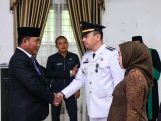 25 Pejabat Deli Serdang Dilantik, Wabup Minta Tinggalkan Pola Birokrasi Lama