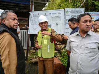 Kembali Berkantor di Nias, Wagub Surya Cek Proyek Jalan dan Kawal Program Prioritas Pemprov Sumut