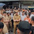 Bupati Asri Tinjau Pasar Tanjung Morawa, Relokasi Pedagang dari Jalan Perintis Mulai Dikaji
