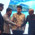 Wakil Bupati Deli Serdang, Lom Lom Suwondo dalam kegiatan Sumatera-India Tourism Promotion di Hotel Grand Mercure Medan, Senin (10/8/2026).