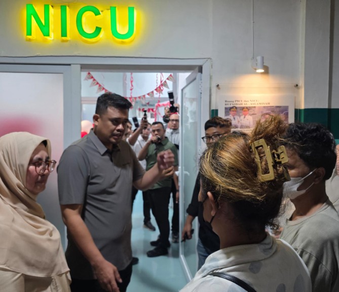 Gubernur Sumatera Utara Muhammad Bobby Afif Nasution