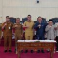 Pemerintah Kota (Pemko) Medan bersama DPRD Kota Medan menyepakati Kebijakan Umum Anggaran dan Prioritas Plafon Anggaran Sementara (KUA-PPAS) Perubahan APBD Tahun Anggaran 2026 serta KUA-PPAS Rancangan APBD Tahun Anggaran 2027 dalam rapat paripurna di Gedung DPRD Medan, Selasa (18/8/2026).