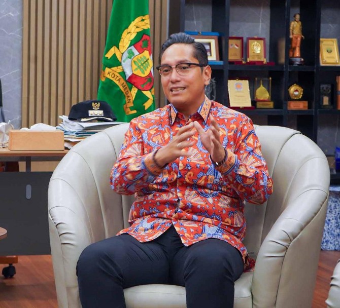 Wali Kota Medan Rico Tri Putra Bayu Waas