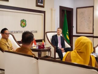 Wali Kota Medan dan Dubes Belgia Bahas Kerja Sama Transportasi, Sampah hingga Kakao