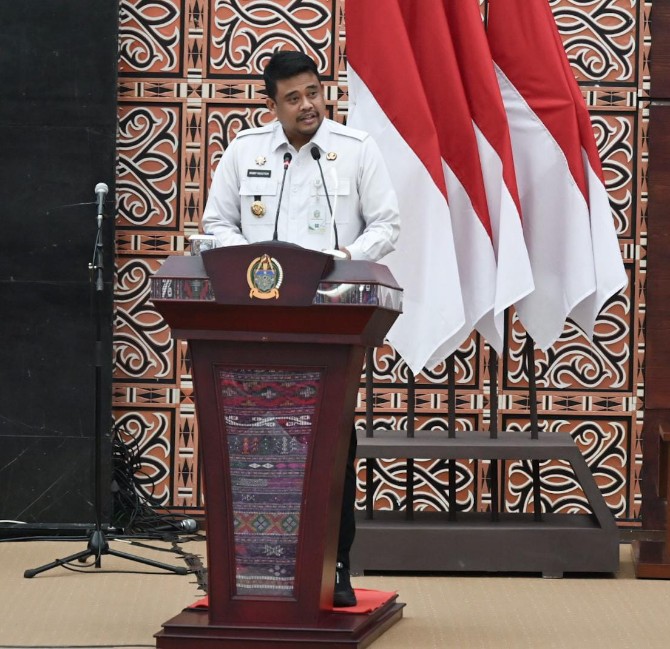 Gubernur Sumatera Utara Muhammad Bobby Afif Nasution
