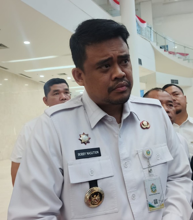 Gubernur Sumatera Utara (Sumut) Bobby Nasution