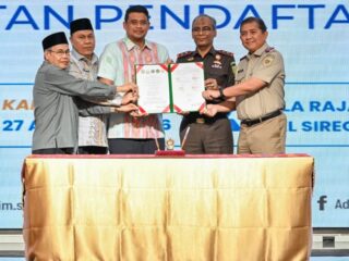 Bobby Jadi Orang Tua Asuh Nazir Wakaf, Dorong Percepatan Sertifikasi