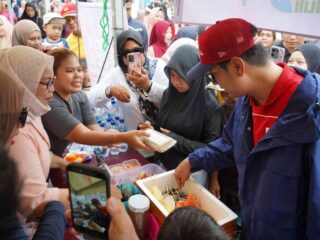Car Free Day (CFD) yang digelar di Jalan Sumatera, Kecamatan Medan Belawan, Minggu (30/8/2026), dipadati lebih dari 6.000 warga.