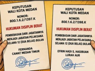 Rico Waas Copot Camat Medan Timur dan Lurah Aur dari Jabatan