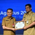 Gubsu Bobby Nasution saat membuka Rapat Koordinasi Optimalisasi PAD dan Penyaluran Dana Bagi Hasil (DBH) Pajak Provinsi kepada kabupaten/kota se-Sumatera Utara di Aula Tengku Rizal Nurdin, Kantor Gubernur Sumut, Senin (31/8/2026).