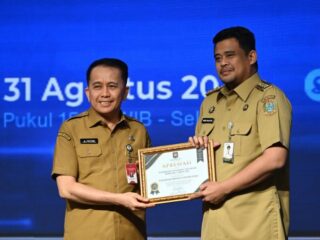 Bobby Nasution Bagikan DBH Rp350 Miliar, Daerah Diminta Lebih Maksimal Kejar PAD