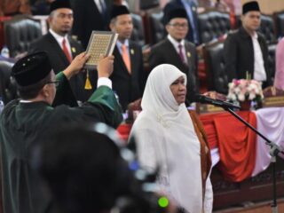 Sri Rejeki resmi dilantik sebagai Wakil Ketua DPRD Kota Medan masa jabatan 2024-2029 menggantikan Rajudin Sagala dalam rapat paripurna DPRD Medan, Selasa (1/9/2026).