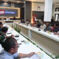 Rapat evaluasi Tim Penagihan Tunggakan Pajak Daerah Kota Medan yang digelar Badan Pendapatan Daerah (Bapenda) Kota Medan di Kantor Bapenda, Kamis (3/9/2026).