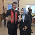 Edi Bahagia bersama Plt Bupati Langkat, Tiorita Br Surbakti