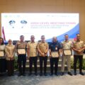 Sosialisasi Opsen PKB bertema Membangun Kepatuhan Melalui Kemudahan Pelayanan dan Apresiasi yang dirangkaikan dengan High Level Meeting Tim Percepatan dan Perluasan Digitalisasi Daerah (TP2DD) Kota Medan di Hotel Arya Duta Medan, Selasa (8/9/2026).