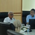 Wakil Gubernur Sumatera Utara Surya saat menerima tim verifikasi lapangan Deputi I Kantor Staf Presiden (KSP) terkait Perlindungan WNI dari TPPO di Kantor Gubernur Sumut, Medan, Rabu (9/9/2026).